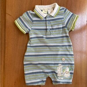 Disney Winnie the Pooh Baby Romper - 9M Cotton Onsie